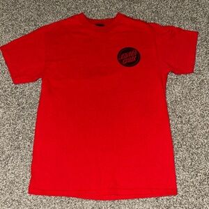 M Santa Cruz tee shirt.